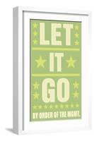 Let it Go-John Golden-Framed Art Print