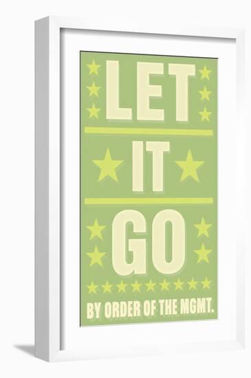 Let it Go-John Golden-Framed Art Print