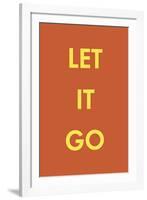 Let it Go-Tom Frazier-Framed Giclee Print