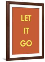 Let it Go-Tom Frazier-Framed Giclee Print