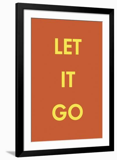 Let it Go-Tom Frazier-Framed Giclee Print