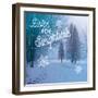 Let it Snow II-Sue Schlabach-Framed Art Print