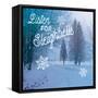 Let it Snow II-Sue Schlabach-Framed Stretched Canvas