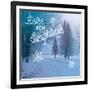 Let it Snow II-Sue Schlabach-Framed Art Print