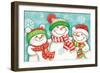 Let it Snow III Eyes Open-Mary Urban-Framed Premium Giclee Print