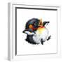 Let it Snow - Penguin-Peggy Harris-Framed Giclee Print