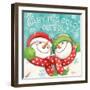 Let it Snow VI Eyes Open-Mary Urban-Framed Art Print