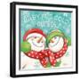 Let it Snow VI Eyes Open-Mary Urban-Framed Art Print