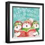 Let it Snow VIII Eyes Open-Mary Urban-Framed Art Print