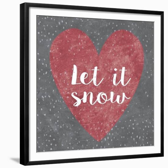 Let it Snow-Erin Clark-Framed Giclee Print