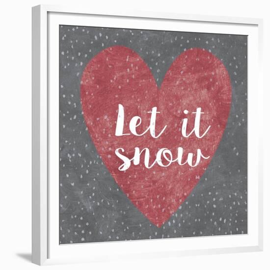 Let it Snow-Erin Clark-Framed Giclee Print