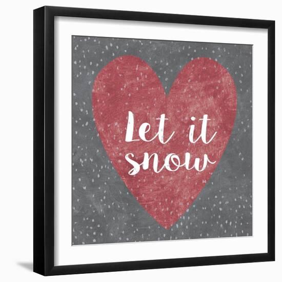 Let it Snow-Erin Clark-Framed Giclee Print