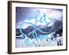 Let it Snow-Kimberly Glover-Framed Giclee Print