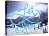 Let it Snow-Kimberly Glover-Stretched Canvas