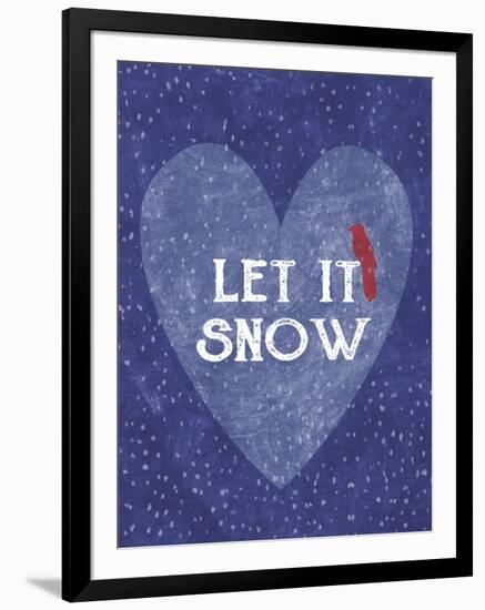 Let it Snow-Erin Clark-Framed Giclee Print