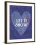 Let it Snow-Erin Clark-Framed Giclee Print