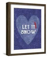 Let it Snow-Erin Clark-Framed Giclee Print