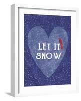 Let it Snow-Erin Clark-Framed Giclee Print