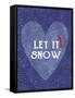 Let it Snow-Erin Clark-Framed Stretched Canvas