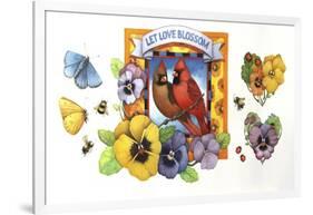 Let Love Blossom-null-Framed Giclee Print