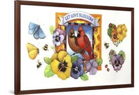 Let Love Blossom-null-Framed Giclee Print