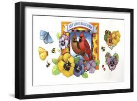 Let Love Blossom-null-Framed Giclee Print