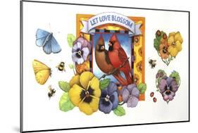 Let Love Blossom-null-Mounted Giclee Print