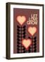 Let Love Grow Brown-Frances Collett-Framed Giclee Print