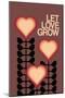 Let Love Grow Brown-Frances Collett-Mounted Giclee Print