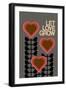 Let Love Grow Grey-Frances Collett-Framed Giclee Print