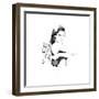 Let Me Come-Manuel Rebollo-Framed Premium Giclee Print