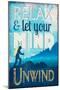 Let Mind Unwind-Judi Bagnato-Mounted Art Print