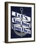 Let's Anchor II-SD Graphics Studio-Framed Art Print