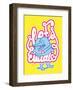 Let's Cuddle - Tommy Human Cartoon Print-Tommy Human-Framed Art Print