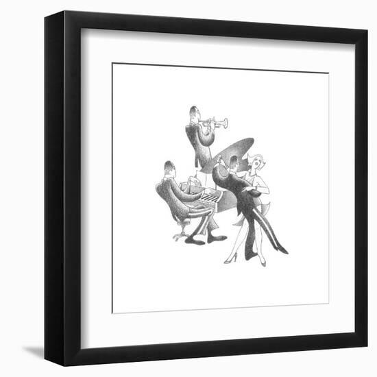 Let's Dance-Roger Vilar-Framed Art Print