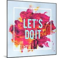 Let's Do It-Swedish Marble-Mounted Art Print