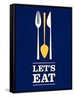 Let’s Eat-Genesis Duncan-Framed Stretched Canvas