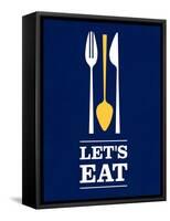 Let’s Eat-Genesis Duncan-Framed Stretched Canvas