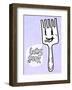 Let's Fork - Tommy Human Cartoon Print-Tommy Human-Framed Art Print