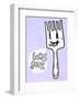 Let's Fork - Tommy Human Cartoon Print-Tommy Human-Framed Art Print