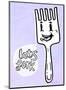 Let's Fork - Tommy Human Cartoon Print-Tommy Human-Mounted Art Print