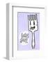 Let's Fork - Tommy Human Cartoon Print-Tommy Human-Framed Giclee Print