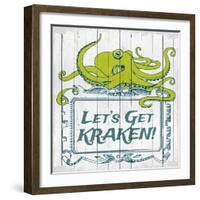 Let's Get Kraken-null-Framed Giclee Print