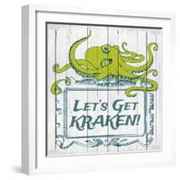 Let's Get Kraken-null-Framed Giclee Print