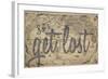 Let's Get Lost - 1562, World Map-null-Framed Giclee Print