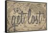 Let's Get Lost - 1562, World Map-null-Framed Stretched Canvas