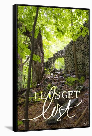 Let’s Get Lost-Kimberly Glover-Framed Stretched Canvas