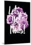 Let's Get Nuts Flower Bouquet-null-Mounted Poster