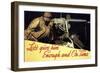 Let’s Give Him Enough and on Time-Norman Rockwell-Framed Premium Giclee Print