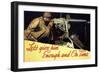 Let’s Give Him Enough and on Time-Norman Rockwell-Framed Premium Giclee Print